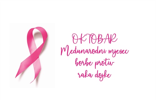 Oktobar-mjesec borbe protiv karcinoma dojke