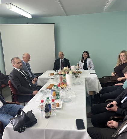 Delegacija Vlade  ZDK i Općine Olovo u posjeti JU Dom zdravlja sa stacionarom Olovo