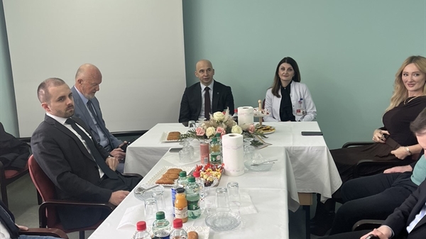 Delegacija Vlade  ZDK i Općine Olovo u posjeti JU Dom zdravlja sa stacionarom Olovo