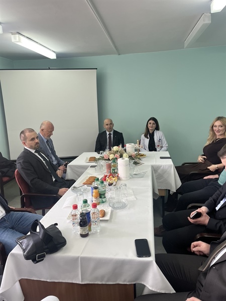 Delegacija Vlade  ZDK i Općine Olovo u posjeti JU Dom zdravlja sa stacionarom Olovo