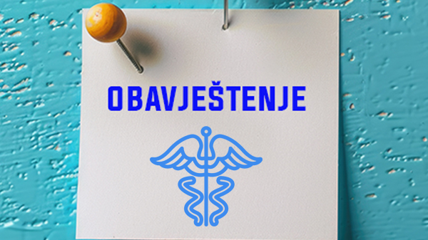 Obavijest: Vakcina protiv sezonske gripe